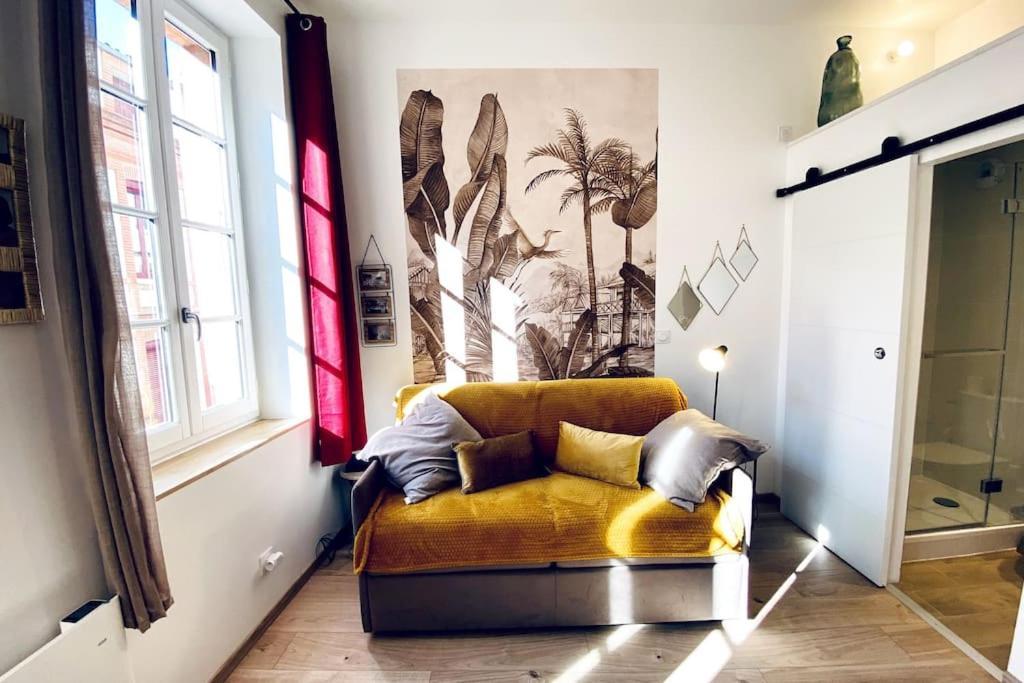 Studio Centre, Calme, Vrai Cocon. Toulouse Dış mekan fotoğraf